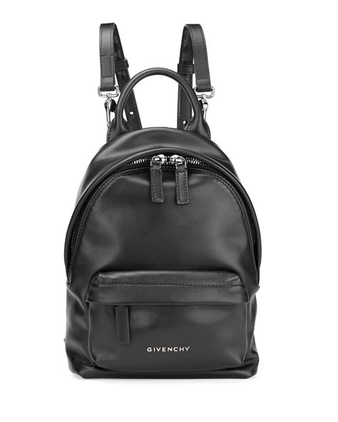 Givenchy Nano Leather Backpack in Black 